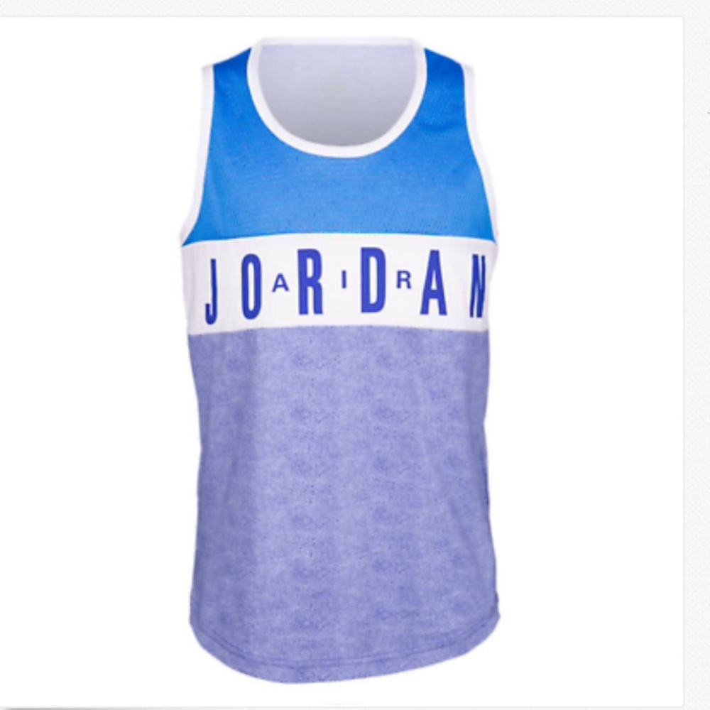 NIKE Air Jordan Boys Elephant Allover Tank/ Jersey - Picture 3 of 4